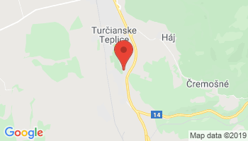 Google map: SNP 491/84  Turčianske Teplice